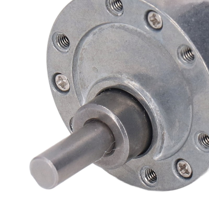 DC Gear Motor Aluminum Alloy Shell Rustproof Low Friction Brass