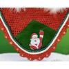 Christmas Santa Claus Horse Ear Bonnet Net Hat Hood Mask