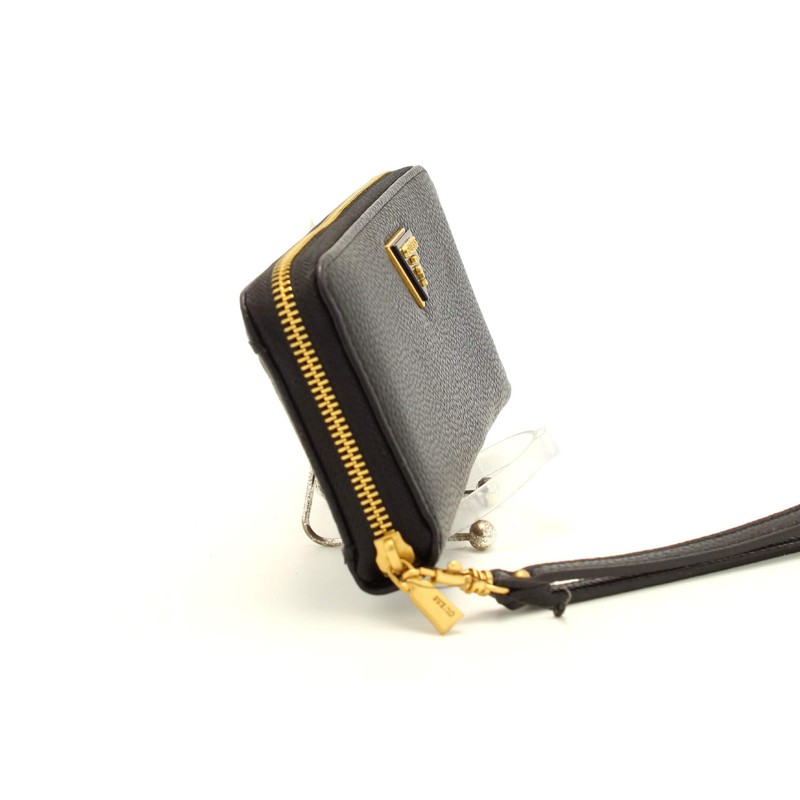 GUESS Portafoglio donna zip around Laryn slg black AS24GU09 BA919646,