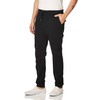 WT02 Men's Twill Jogger Pants, Black, Medium