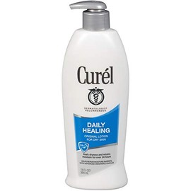 Curel Daily Healing Original Lotion For Dry Skin, 13 Ounces each (Value Pack of 3)