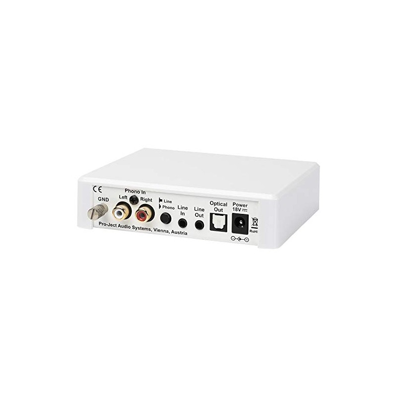 Pro-Ject Optical Box E Phono, Phono Preamp with A/D Converter