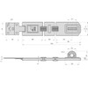 BASI | Safety Hasp with Padlock | 2 Joints |