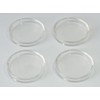 Pianelli Set of 4 Pianelli Clear Piano Coasters 70mm Floor