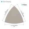 CoCud 10 Pcs 5000 Grit Triangle Sanding Pads Silicon Carbide