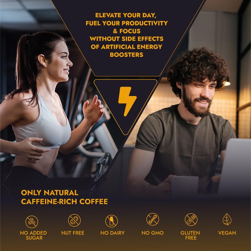 Extra Strong Highly Caffeinated Ground Coffee - 1 Coffeebrewer with
