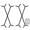 2PCS Adjustable Bed Sheet Clips - Bed Sheet Straps Triangular