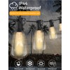 10-Pack ST35 Light Bulbs Replacement Edison Clear Bulbs -5 Watts