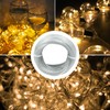 urcianow 50FT 28AWG 2 Conductor Transparent Electrical Wire UL Certified