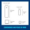 WiZ Contact Sensor – Home Monitoring, Home Automation, Real-Time Alerts,