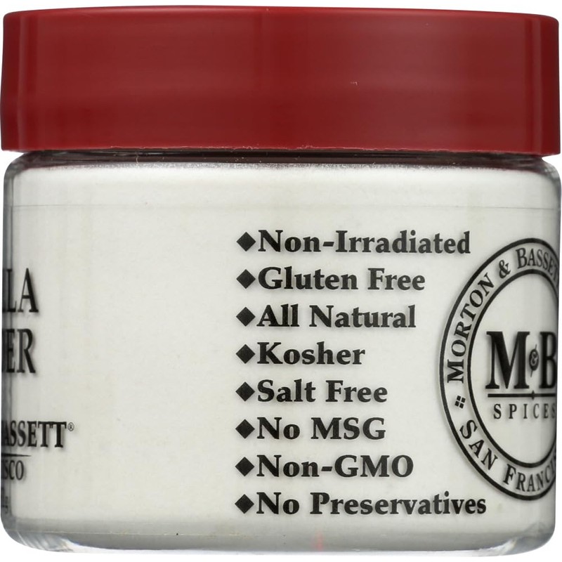 Morton & Basset, Spices Vanilla Powder, 1.1 Ounce