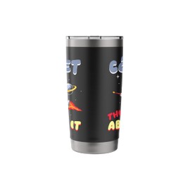 Explore Universe Space Astronaut Galaxy Men Women Kids Stainless Steel Insulated Tumbler