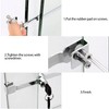 16 Pack Sliding Glass Door Ratchet Lock With Alike Keys,