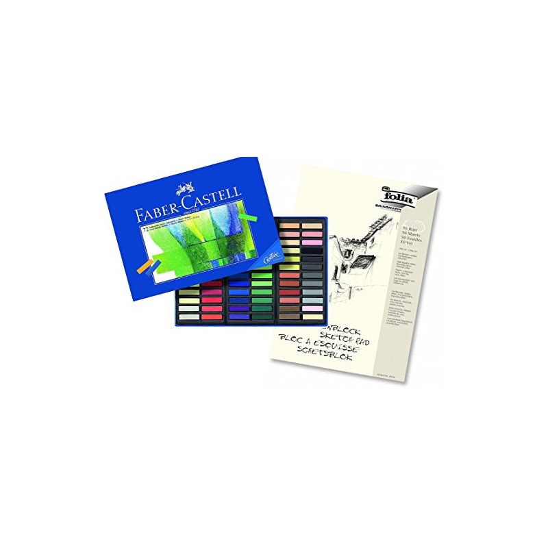 Faber-Castell Studio Quality Mini 128272 Soft Pastel Chalk 72 ETU