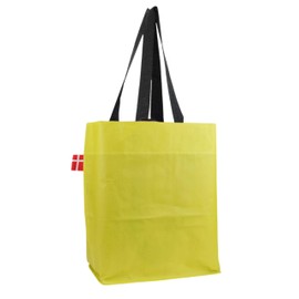 BikeZac Cobags 2.0 Bicycle Bag, Clip-On Shopping Bag, Bicycle Shopping Bag, Pannier Rack Bag, Shopping Trolley Bag, Reusable, Yellow Simply Mustard