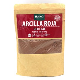 Hanan Red Clay for Facial Mask (Arcilla Roja Natural para Mascarillas) 250 grs