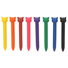 Depesche Princess Mimi - Crayons With Cat-Topper (0412274), Black