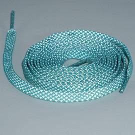 Teeoff Flat Athletic Shoelaces Reflective Shoe Laces for Sneakers (47.2", Mint)