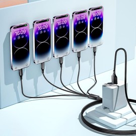 ljhnba Highly Speed USB to USB C MultiCharging Cable Power Cable for Smartly Devices for Schools Offices Travel Hubs