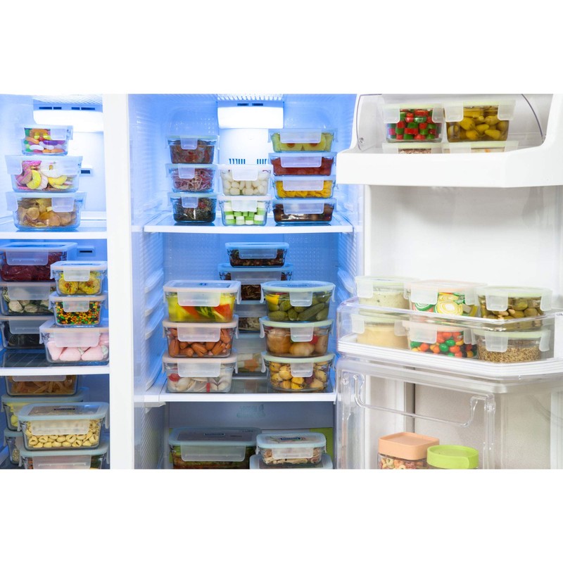 Glasslock Oven and Microwave Safe Glass Food Storage Containers 28