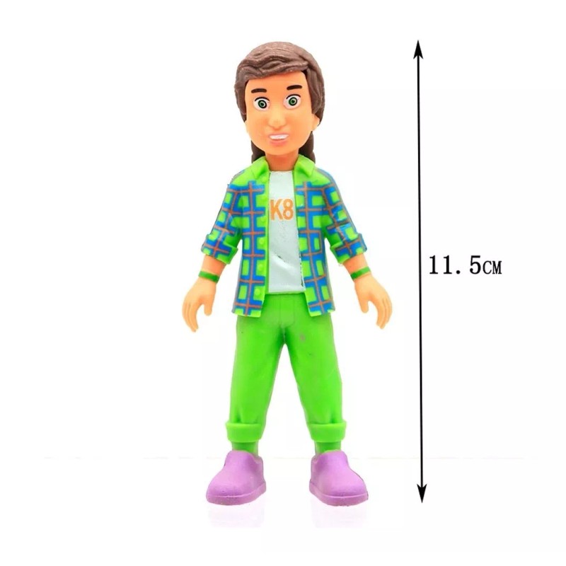 Red Mei Lee Priya Miriam Abby Set 5 Figuras