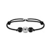 Thomas Sabo A2078-811-11-L22V Unisex Bracelet Bead Black 925 Sterling Silver,