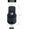 Drado 1/2" Drive (F) x 3/4" (M) Impact Socket Adapter,