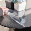 Clear PVC Table Round Cover Protector, Round Plastic Table Cover,