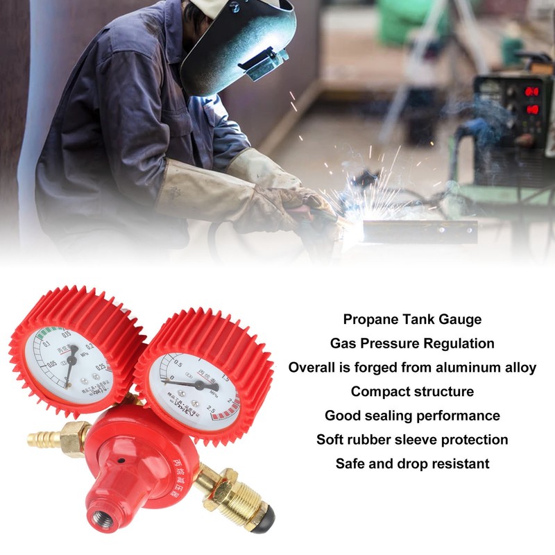 Propane Tank Gauge Clear Accurate Dial Thickened Anti Slip Knob