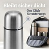 MIJOMA Insulated Jug 1 Litre with 2 Cups - Stainless