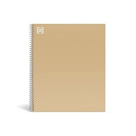 Tru Red Premium 1-Subject Notebook, 8.5 X 11-Inch, College Ruled, 100 Sheets, Brown (Tr52121)