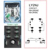 Heschen General Purpose Power Relay, LY2NJ, 24VDC Coil, 10A 24VDC/220VAC,