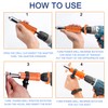 JONMON Electric Rivet Gun Adapter - Cordless Drill Metal Riveter-Blind