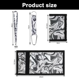 GmeDhc Wallet for Boys Girls and Children Collar Hook Wallet Boys Teenagers Neutral, K, Fashion