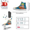 Ravensburger 3D Puzzle 11543 - Naruto Sneaker - Practical Pen