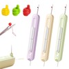 3pcs Needle Threaders, 2 in 1 Needle Threader Seam Ripper