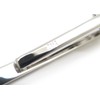 DAKS Onyx & White Butterfly Diamond Check Tie Bar Tie