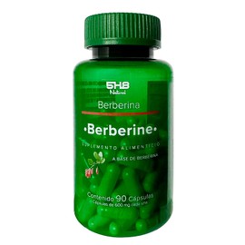 5H8 Nutrition Berberina Pura HCL | 1000 mg | 90 cápsulas | 45 porciones | Suplemento alimenticio