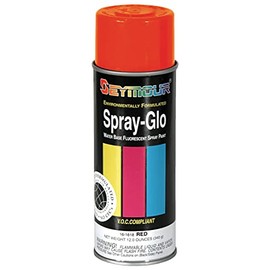 Seymour 16-1618 Spray-Glo Water Base Paints, Fluorescent Red 12 Ounce (Pack of 1)