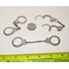Mini Handcuffs 3 pairs Included - Novelty/Joke, Fun Gag Gift