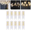 10PCS G9 Base LED Light Bulb 3W 32LED BiPin Bulb