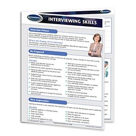 Interviewing Skills Guide - Personal Development Quick Reference Guide by Permacharts