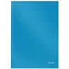 Leitz Notebook, 80 Pages, Hard Cover, Squared, Solid A4