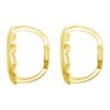 14k Yellow Threaded Earring Back Yellow Gold