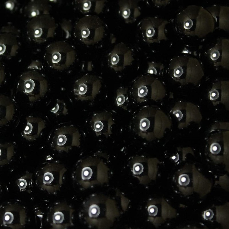 Mega Marbles Replacement Game (30 Piece), Black, 14mm