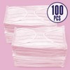 Harley Street Care Disposable Pink Face Masks Protective 3 Ply