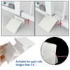 Pet Gate Triangle Stabilize Support, Anti-Kick Fall Prevention Reinforce Card