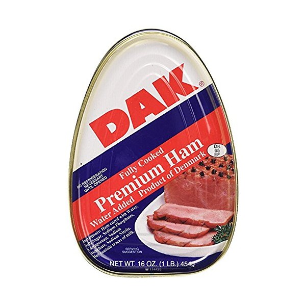 Dak, Premium Ham, 16oz Can (Pack of 10)