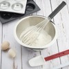 Vogue DA044 Heavy Duty Whisk, Black Vinyl Handle, 350mm Length