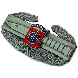 US Army Combat Action Badge 82nd Master Jump Wing Airborne Custom Pins SET